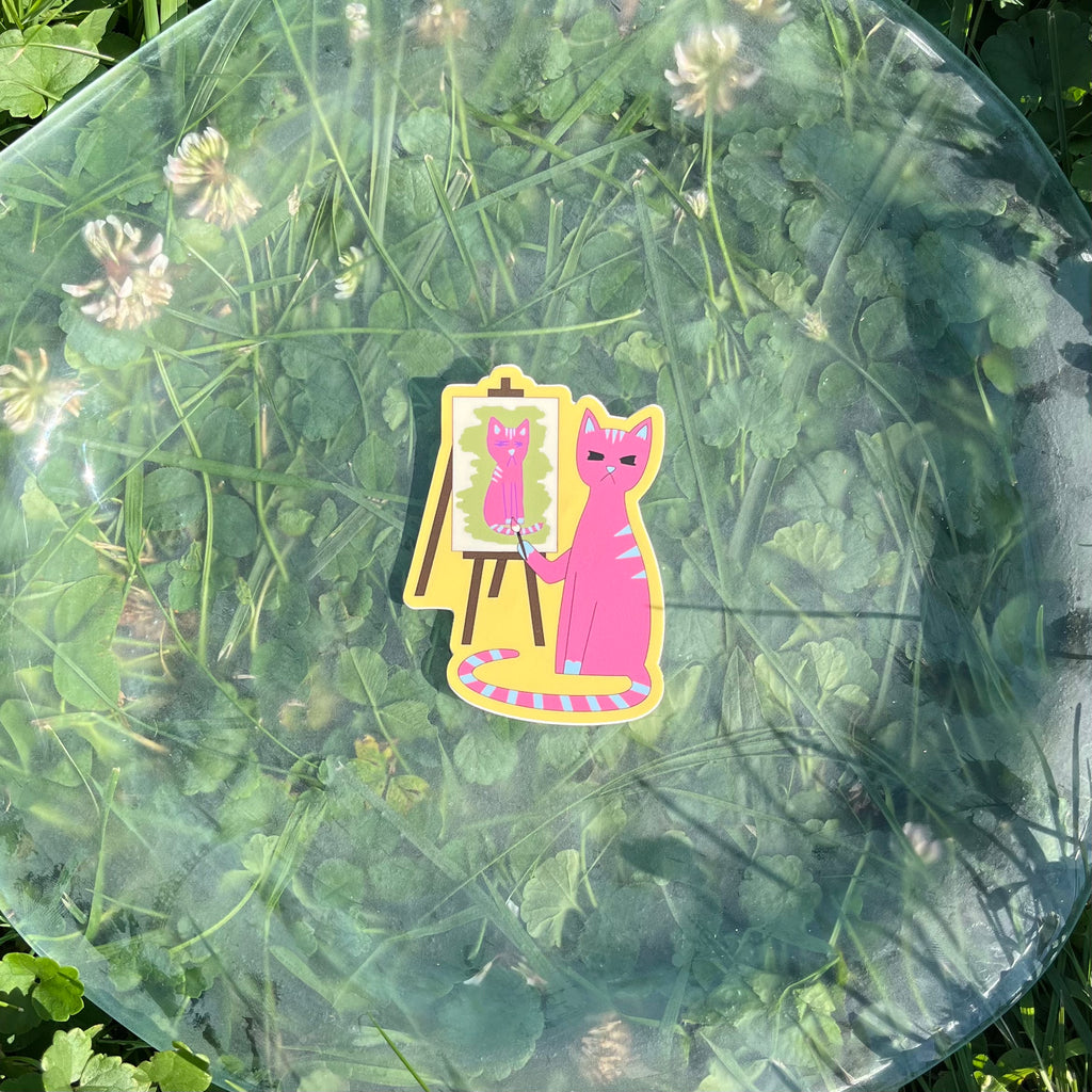 Pawcasso Sticker