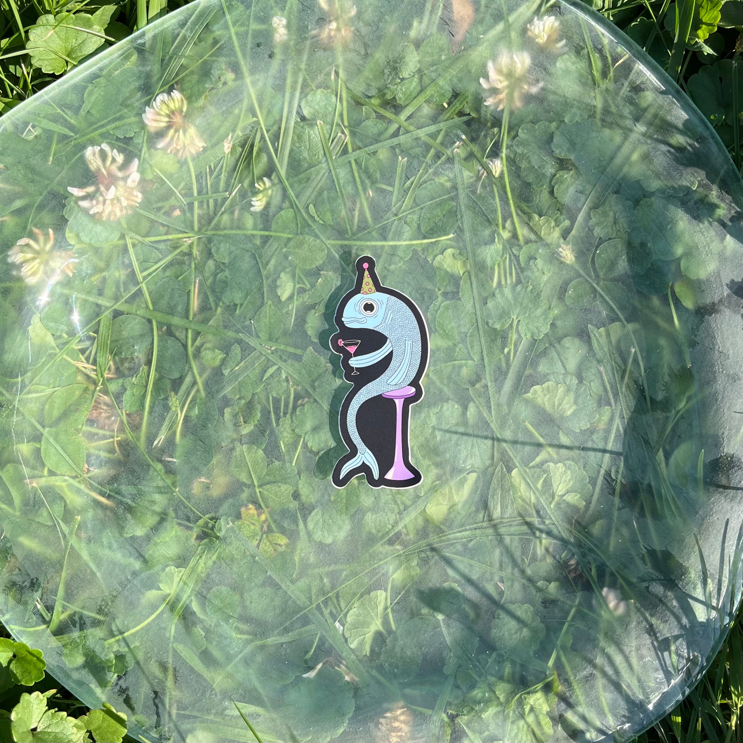 Party Fish Sticker