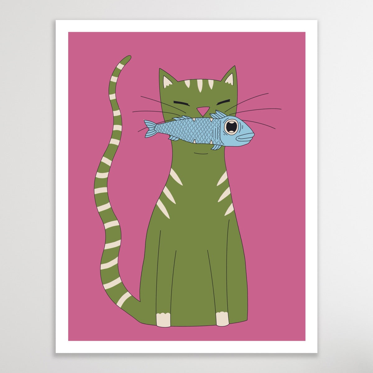 Cat Snack Print