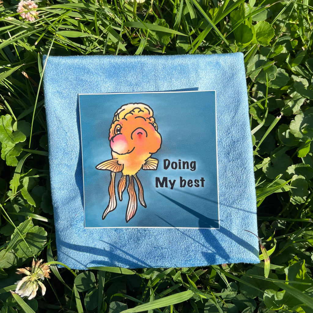 Doing My Best Sticker
