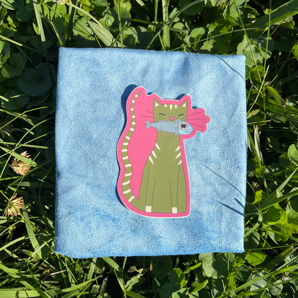 Cat Snack Sticker