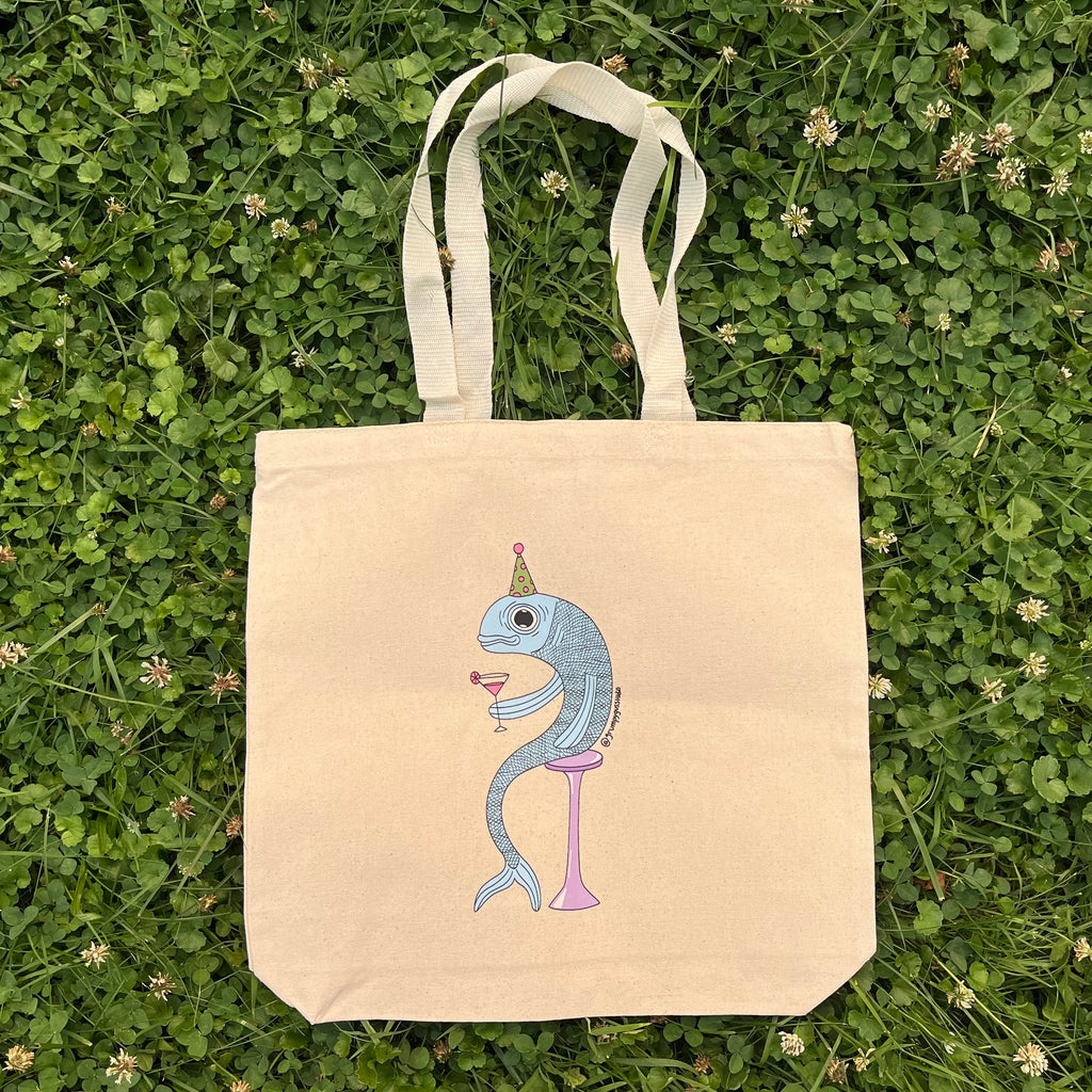 Party Fish Tote Bag
