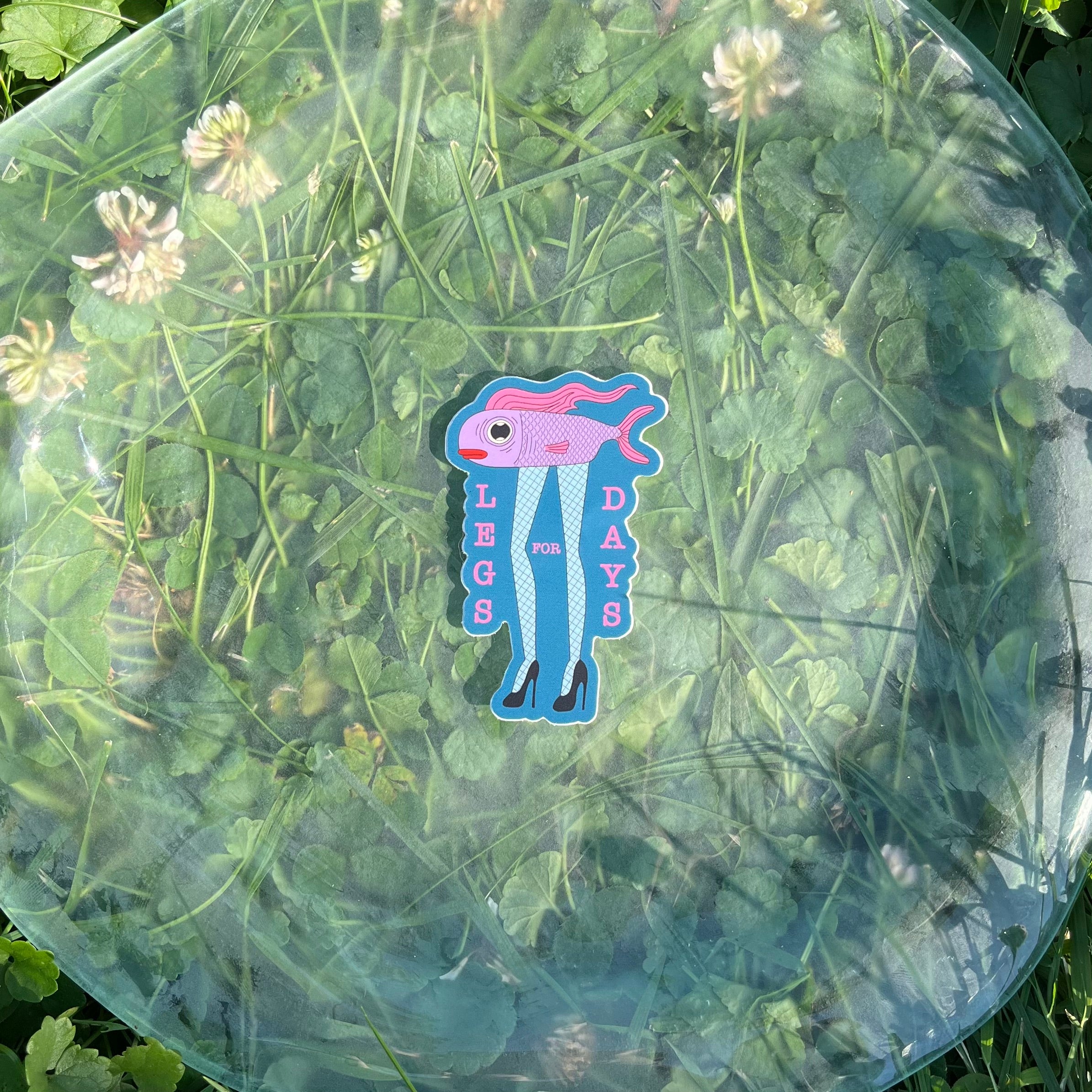Legs for Days Sticker