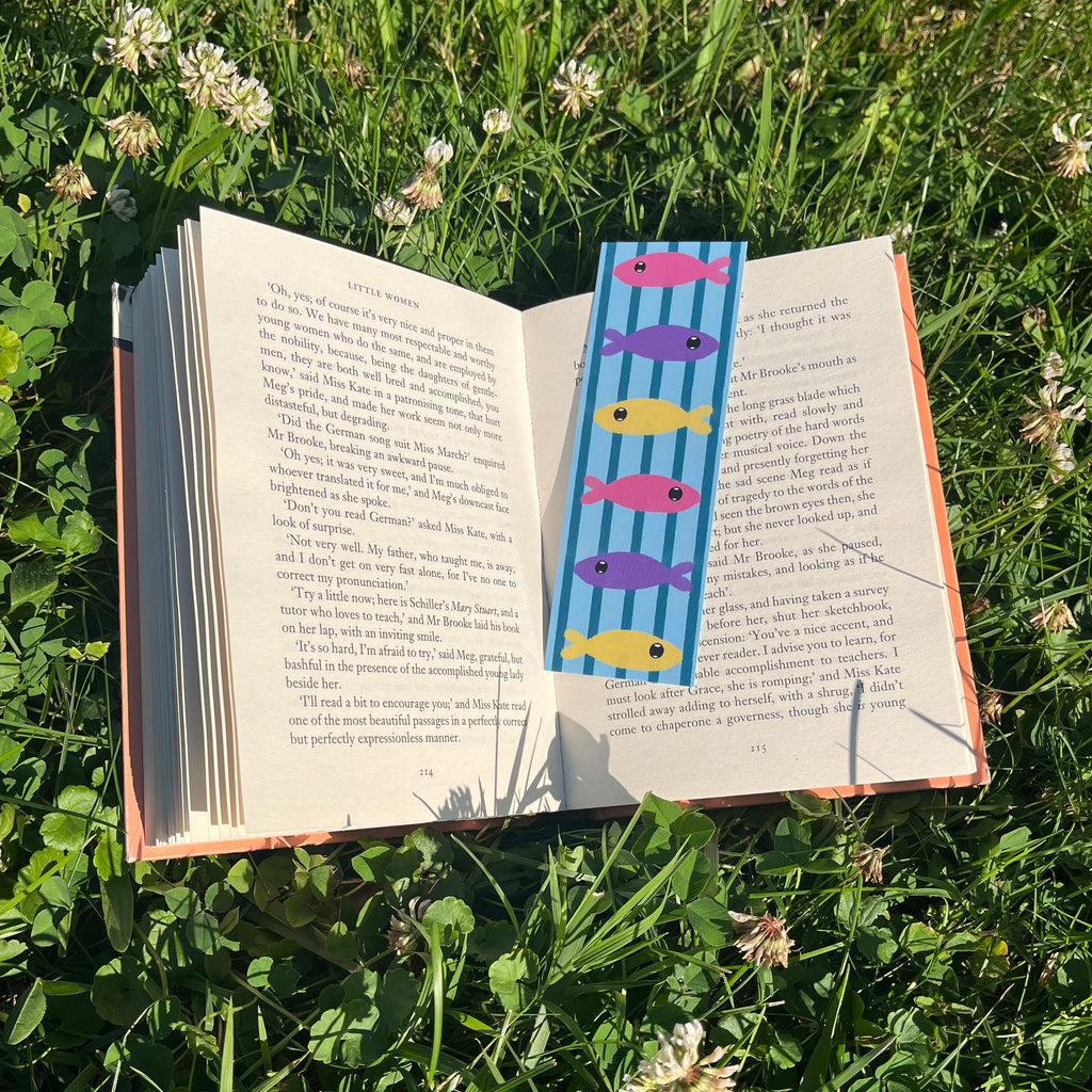 Stacked Fish Bookmark