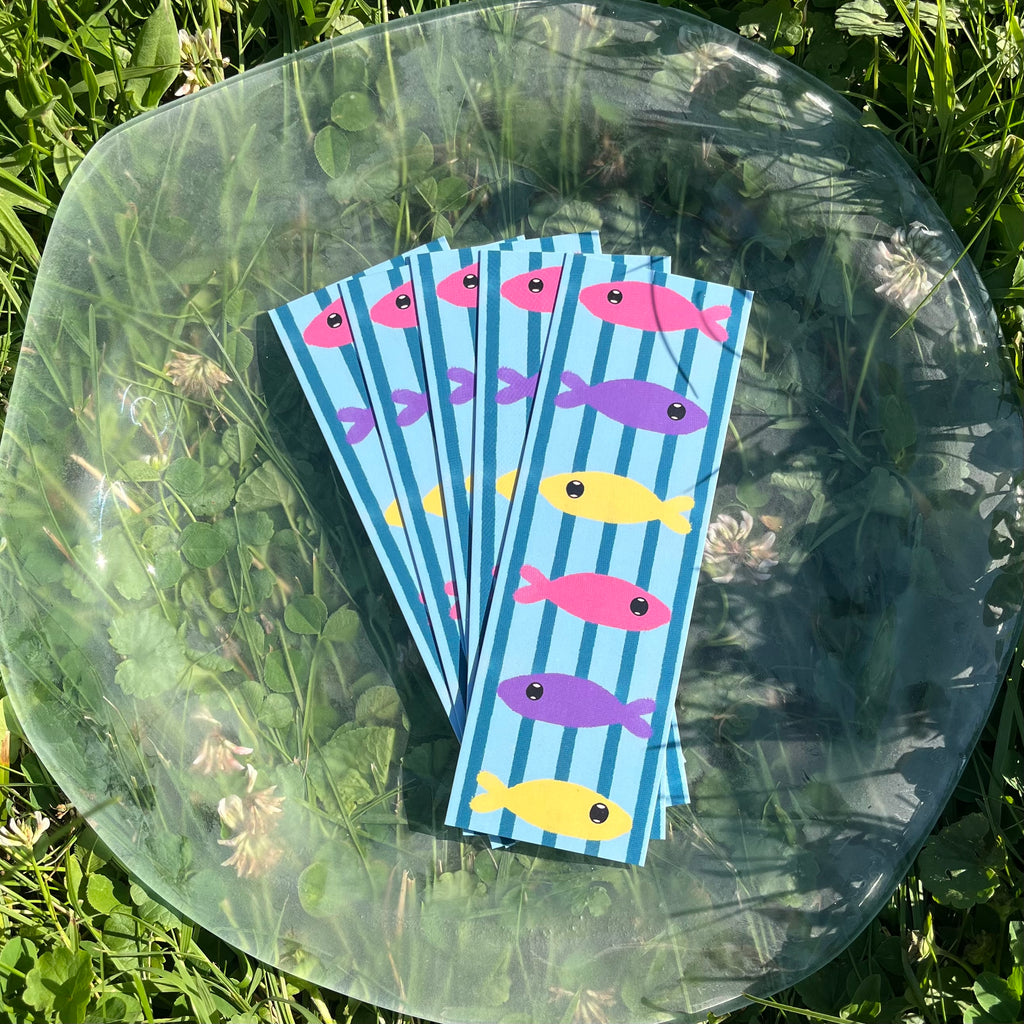 Stacked Fish Bookmark