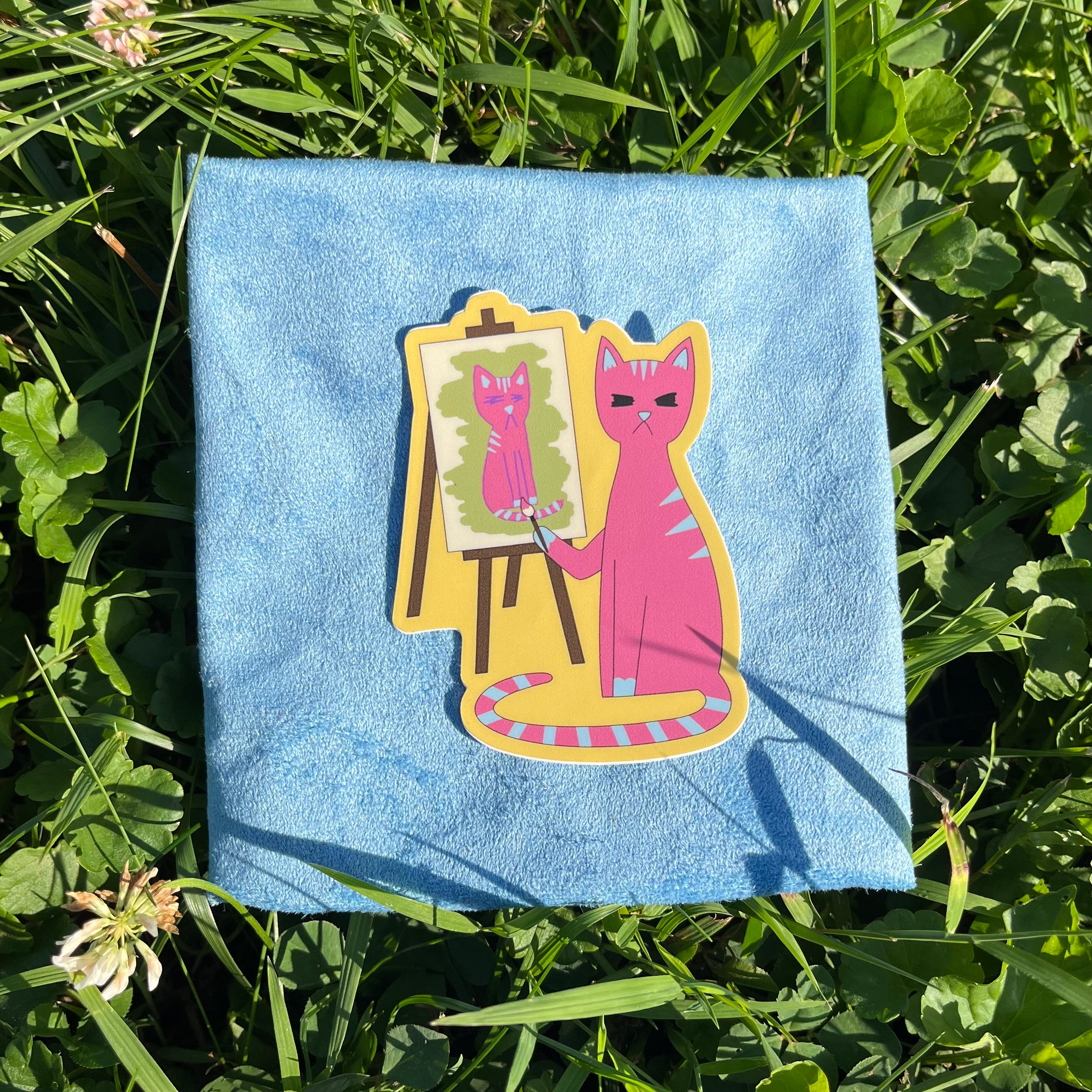 Pawcasso Sticker