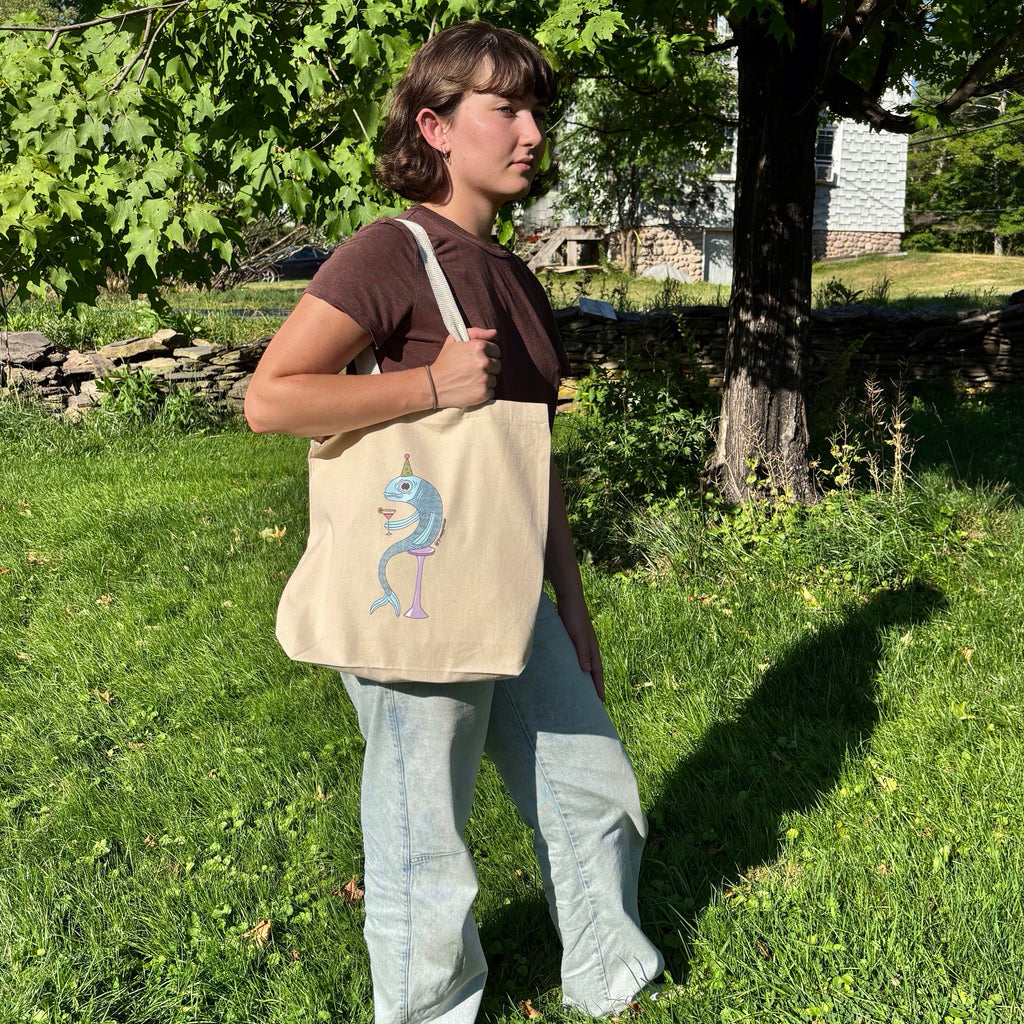 Party Fish Tote Bag