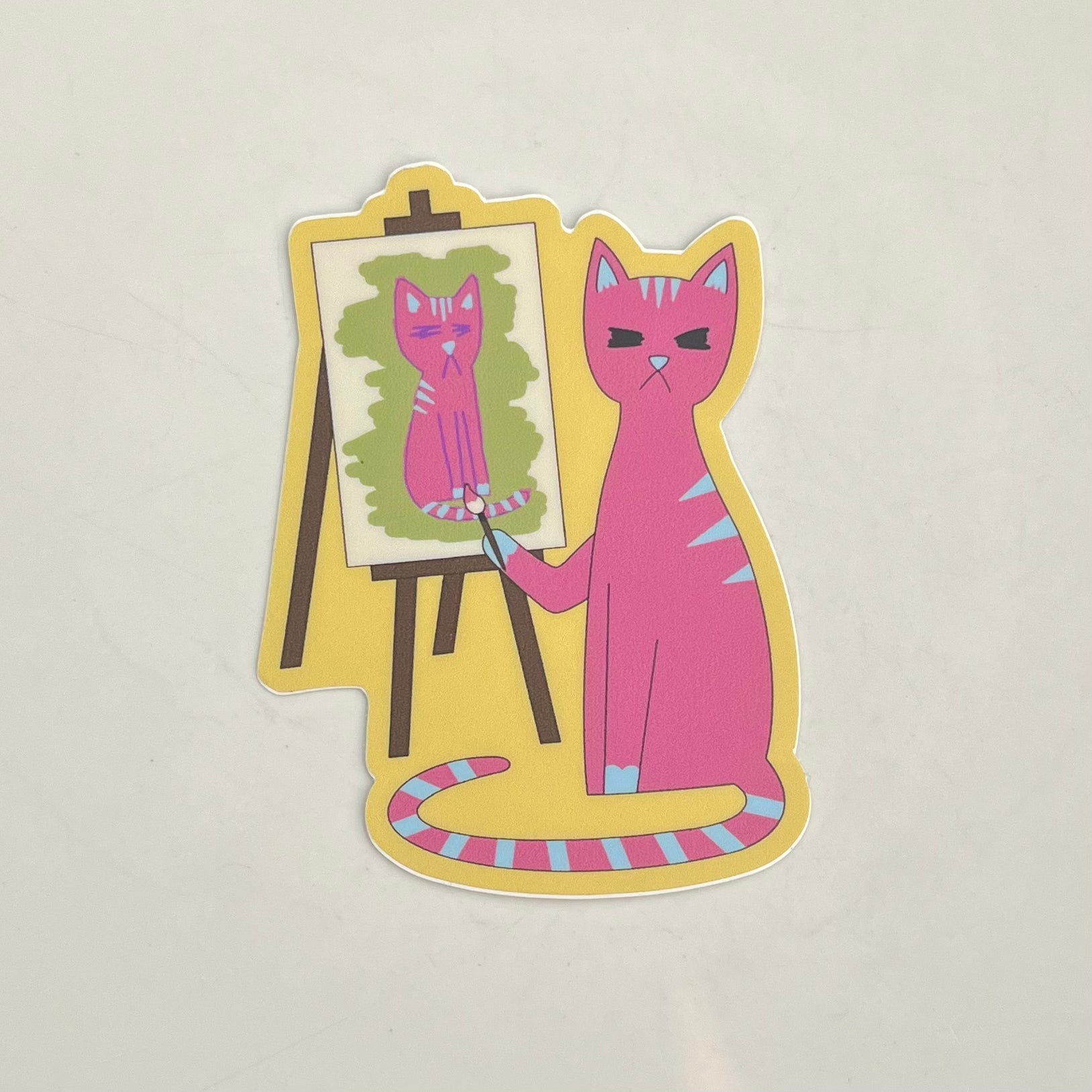 Pawcasso Sticker