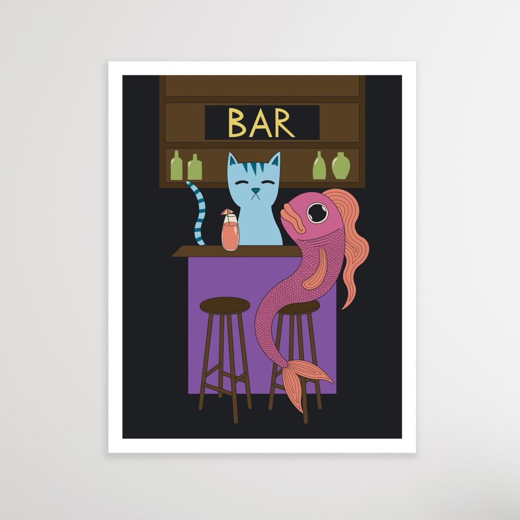 Catfish Cantina Print